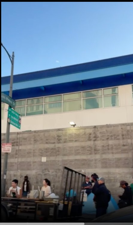 Bandera americana sobre LAPD P1